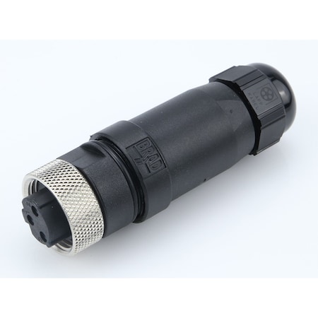 Woodhead Mini-Change Field Attachable, Female Connector, 3 Pole 1300170063